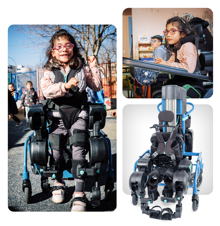 Exemple de l’exosquelette Explorer