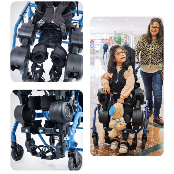 Daniela et son exosquelette Explorer